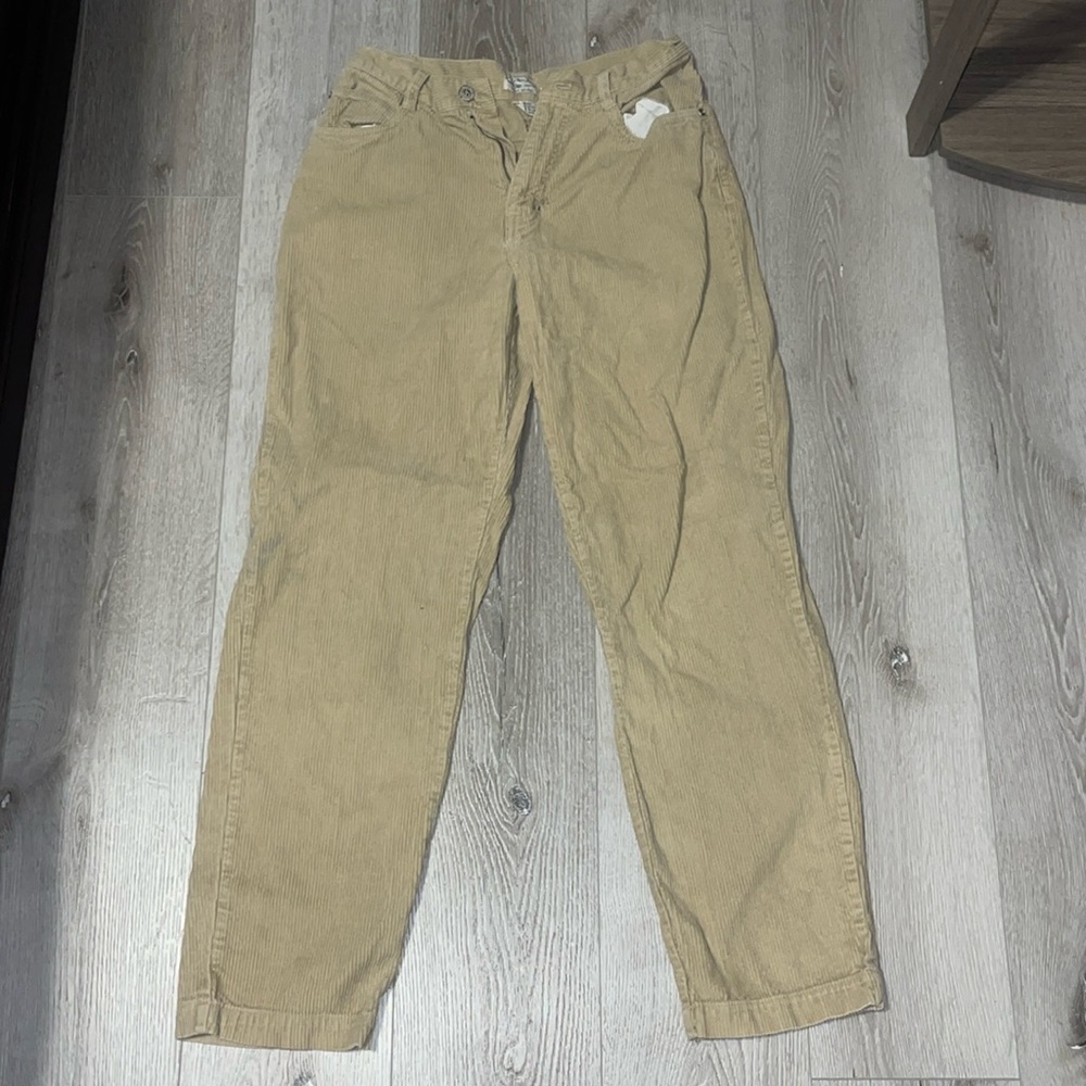 Tan corduroy pants